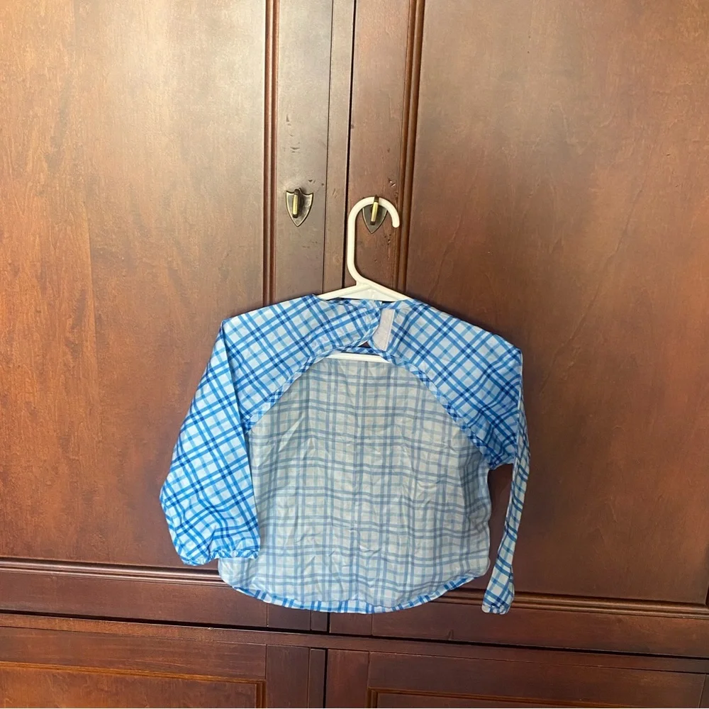 Washable long-sleeved apron bib